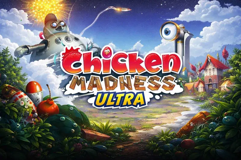 Chicken Madness Ultra – High-Risk Slot screenshot